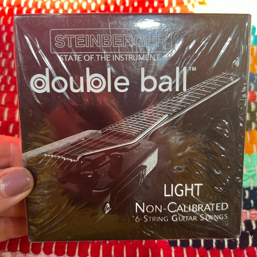 NWT Steinberger Double Ball Light 6-String Guitar Strings Non-Calibrated